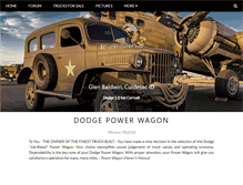 Tablet Screenshot of dodgepowerwagon.com
